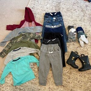 2T Boys Clothing Bundle/Lot (15 Items)